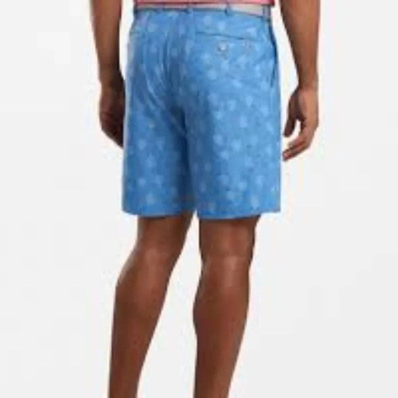 NWT Peter Millar Crown Sport Palm Carrboro Performance Short. Sz: 35 - Picture 3 of 11